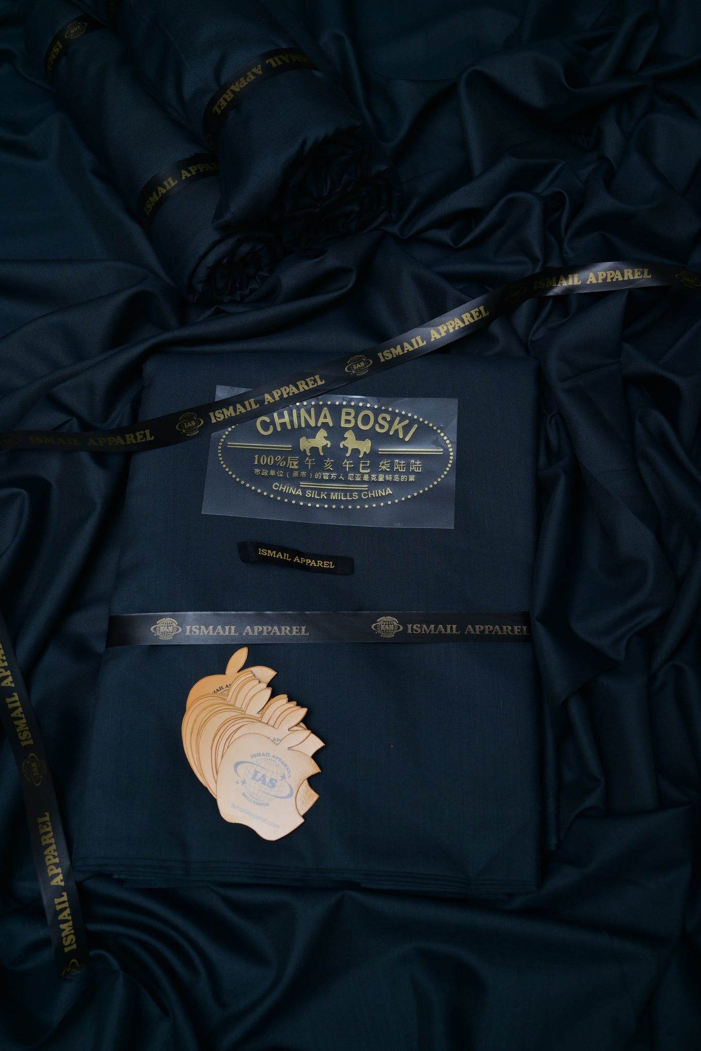 Black- Titanic Boski Wash-and-Wear for Men - Unstitched