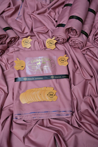 Men’s Unstitched Wash And Wear Plain Suit