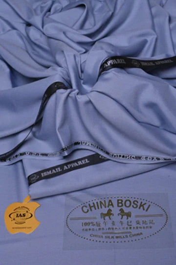 Premium Unstitched Winter Men's Suit – Wash & Wear (Metal Grey)