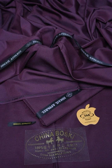 Premium Unstitched Winter Men's Suit – Wash & Wear (P-Mehroon)