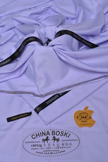 Premium Unstitched Winter Men's Suit – Wash & Wear (Pure White)