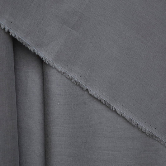 Grey – Premium Unstitched Cotton (4.5m)